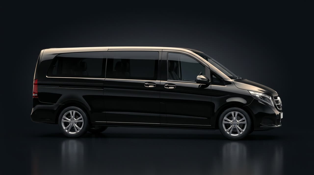 Executive VIP van — yandan görünüm